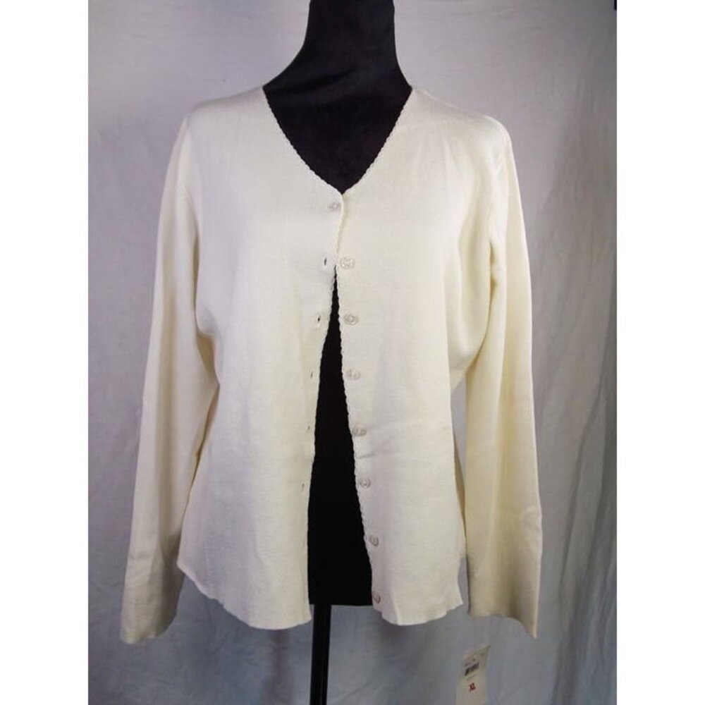 Emma James Button up Cardigan‎ Sweater NWT CottageCore